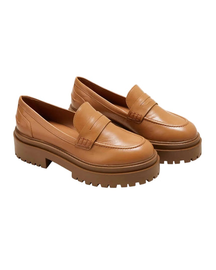 Carvalho Karamell Leder-Loafer