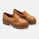 Carvalho Karamell Leder-Loafer