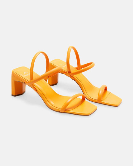 Palmito Ziegenleder-Sandale Orange