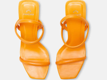Palmito Ziegenleder-Sandale Orange