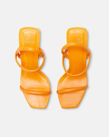 Palmito Ziegenleder-Sandale Orange