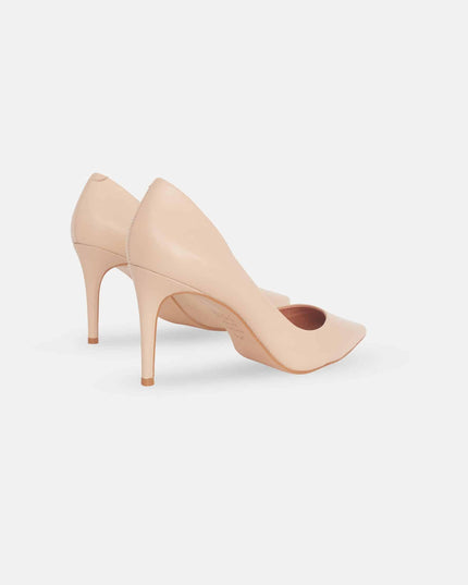 BERI — Damen Stiletto Pumps Beige Kalbsleder