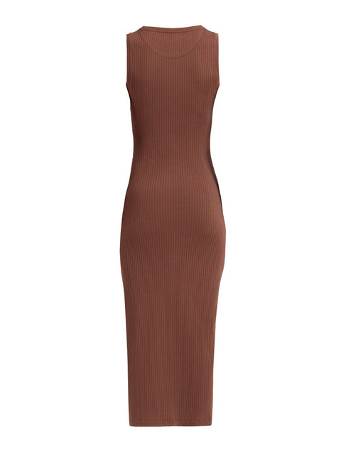 "MARNI FRAME" LOGO MIDI DRESS