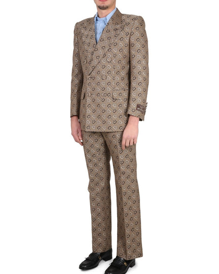 MAXI CLAMP PATTERN COTTON JACKET