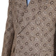 MAXI CLAMP PATTERN COTTON JACKET