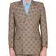 MAXI CLAMP PATTERN COTTON JACKET