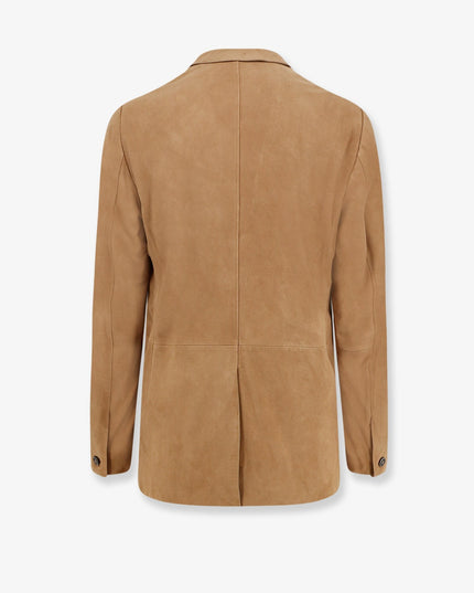 Mazer suede blazer