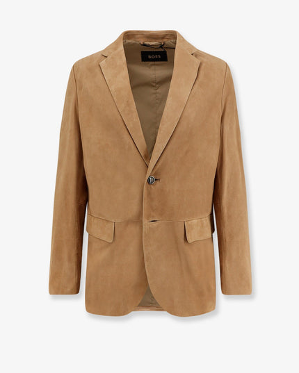 Mazer suede blazer
