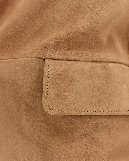Mazer suede blazer