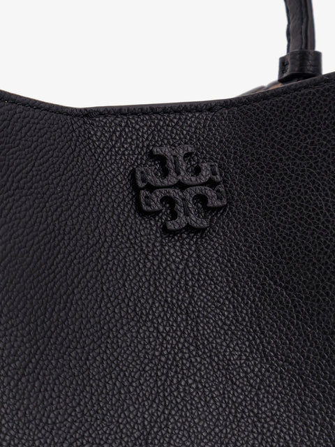 McGraw Small leather bucket bag