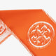 Medallion Logo Ribbon silk tie