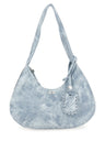 MEDIUM "BLEACHED" HOBO BAG