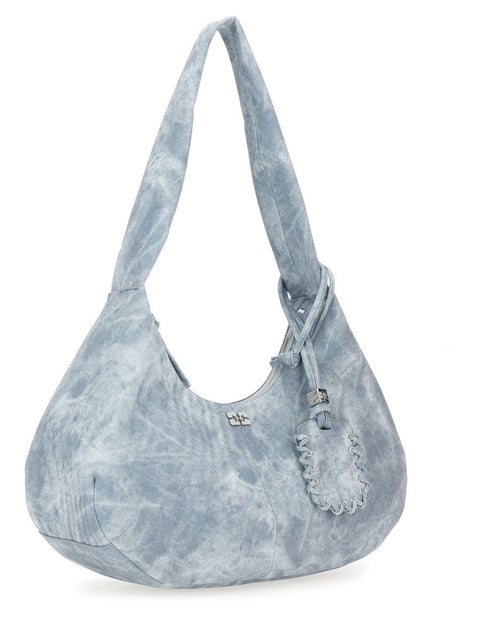 MEDIUM "BLEACHED" HOBO BAG