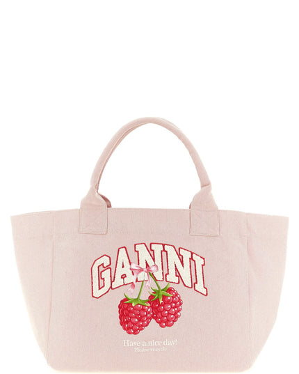 Medium 'Raspberry' shopping bag