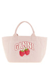 Medium 'Raspberry' shopping bag
