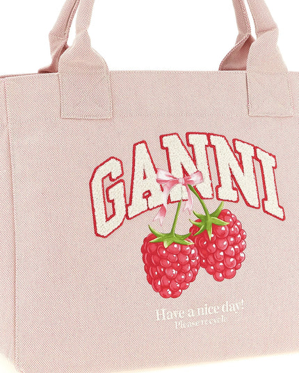 Medium 'Raspberry' shopping bag