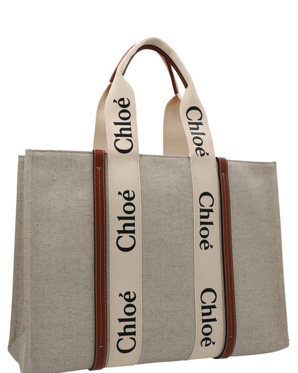 Medium 'Woody' shopping bag