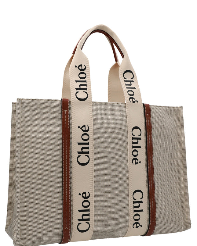 Medium 'Woody' shopping bag