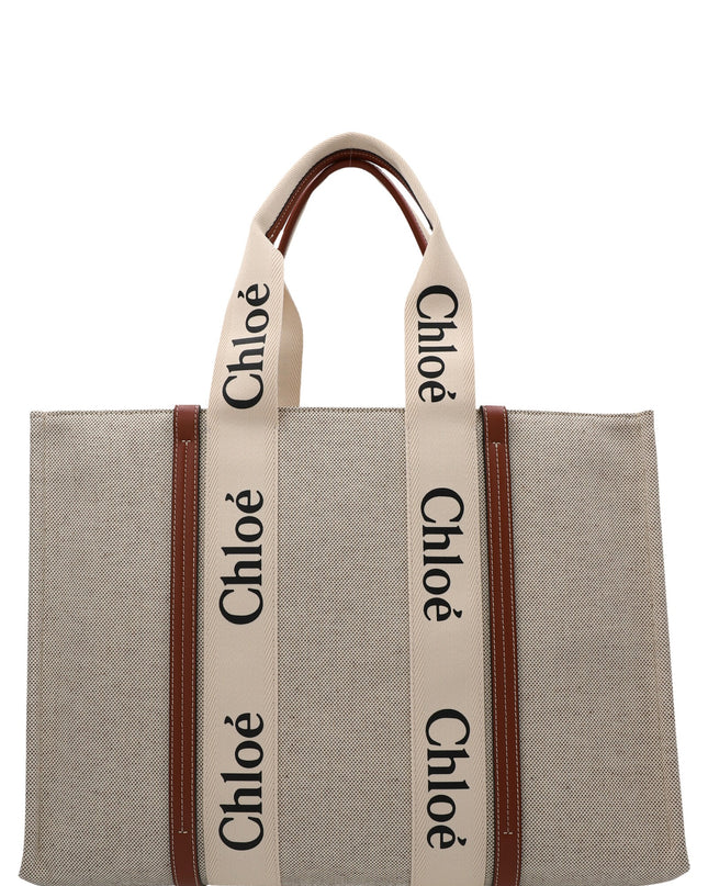 Medium 'Woody' shopping bag