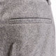 Melange wool blend trousers