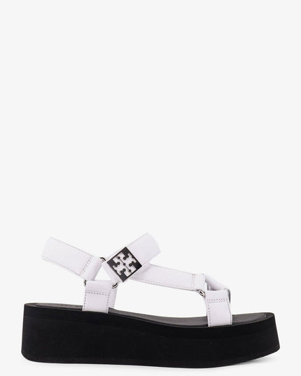 Mellow leather wedge sandals