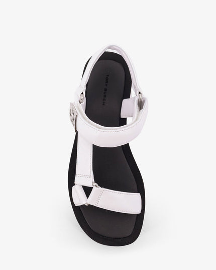 Mellow leather wedge sandals