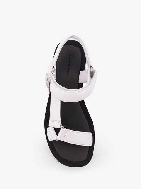 Mellow leather wedge sandals