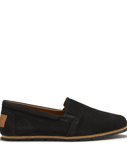 Tyre Sole Espadrilles, black suede