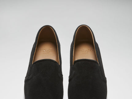 Tyre Sole Espadrilles, black suede