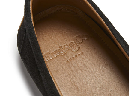 Tyre Sole Espadrilles, black suede