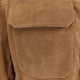 Merfo perforated suede jacket