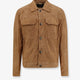 Merfo perforated suede jacket