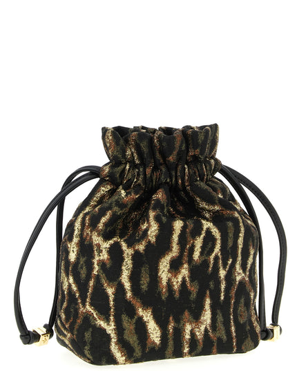 'Metallic Bou Bucket' pouch