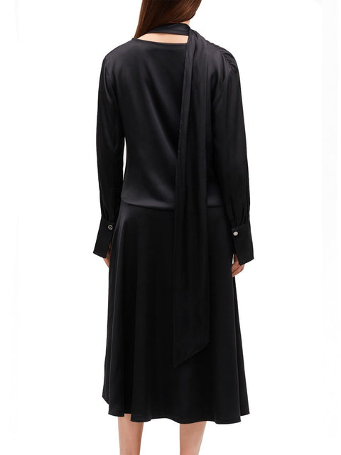 MIDI DRESS WITH SCARF