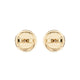 "MILLER" EARRINGS WITH LOGO