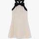 Mini dress with bow detail