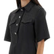 MINI DRESS WITH SCALLOPED BUTTONS