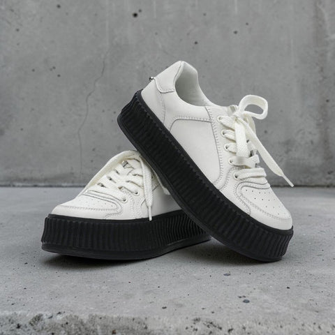 Minimalistic Platform Sneakers