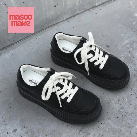 Minimalistic Platform Sneakers