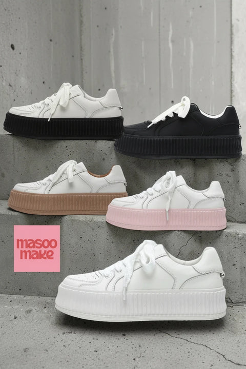 Minimalistic Platform Sneakers