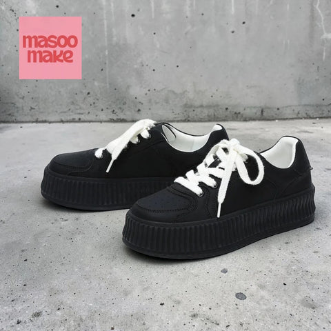 Minimalistic Platform Sneakers