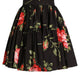 MINISKIRT WITH "BOUQUET" PRINT