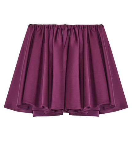 MINISKIRT WITH DRAPE