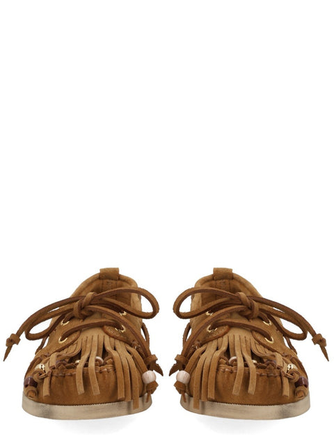MOCCASIN "CRUISE" WITH BANGS