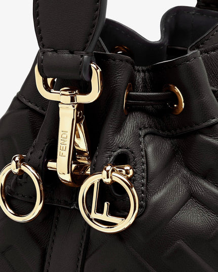 Mon Tresor leather bucket bag