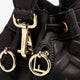 Mon Tresor leather bucket bag