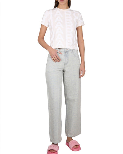 MONOGRAM DENIM JEANS