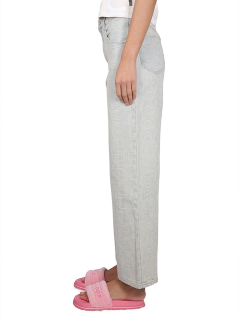 MONOGRAM DENIM JEANS