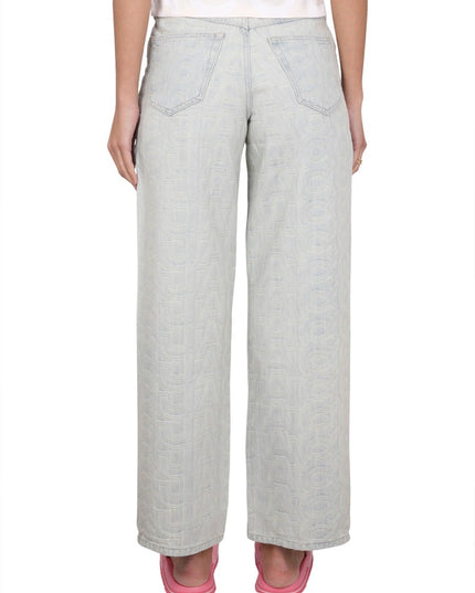 MONOGRAM DENIM JEANS