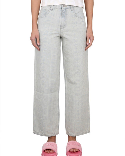 MONOGRAM DENIM JEANS